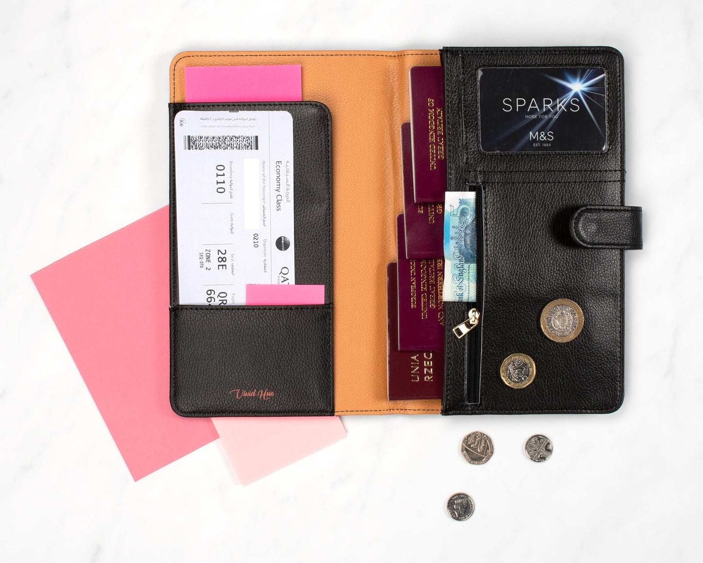 Étui pour passeport – Wander Lost