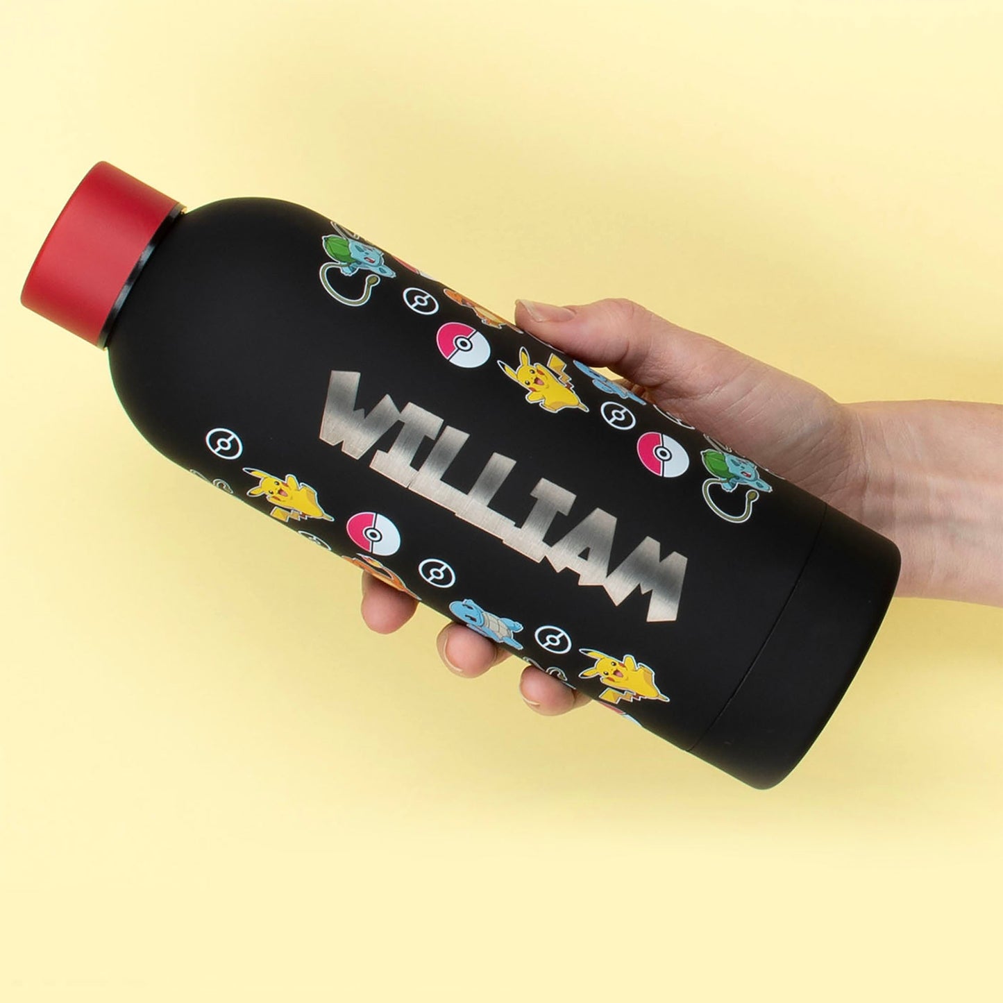 Bouteille en acier inoxydable - Pokémon Rouge