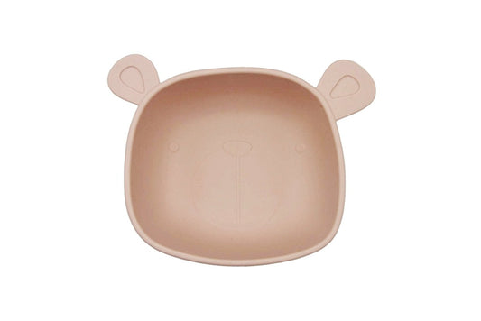 Lili the Bear Silicone Eating Bowl Blush