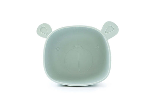 Lili the Bear Silicone Learning Bowl Iceberg