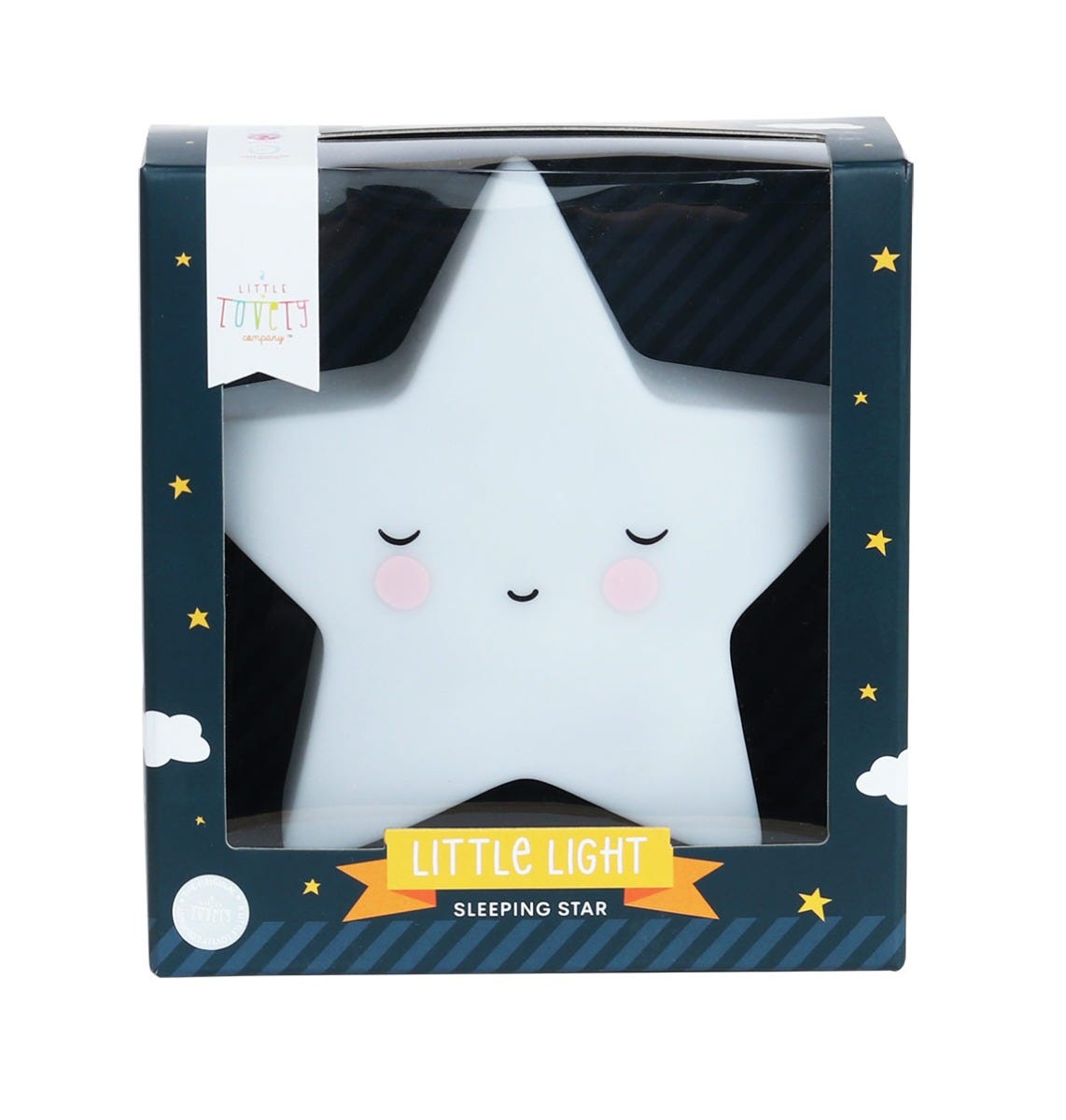 Petite veilleuse Étoile endormie – vue 4 – A Little Lovely Company