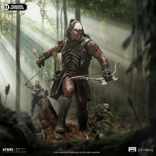 Lurtz Uruk-Hai Leader Statue - The Lord of the Rings - Art Scale 1/10 - The Fellowship of the Ring