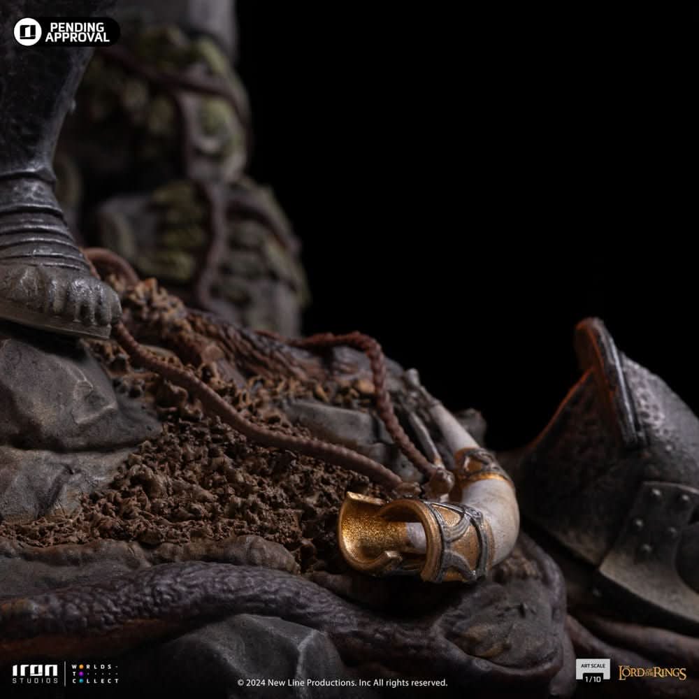 Statue Lurtz Uruk-Hai Leader - The Lord of the Rings - Art Scale 1/10 - The Fellowship of the Ring