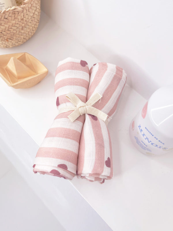 Set of 2 swaddles - GASPARD