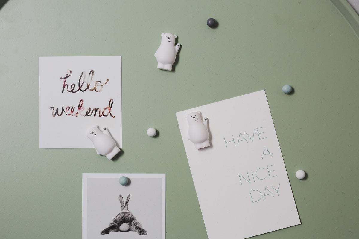Set de 4 Magnets Ours Lou