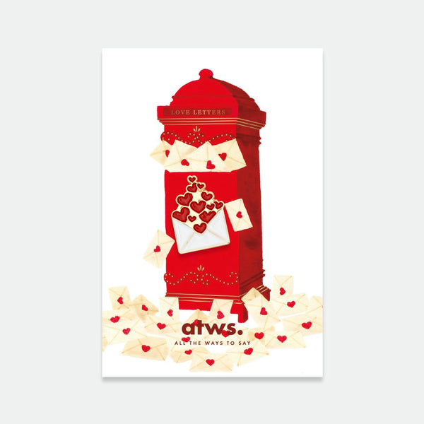 Hearts Envelope - Pins
