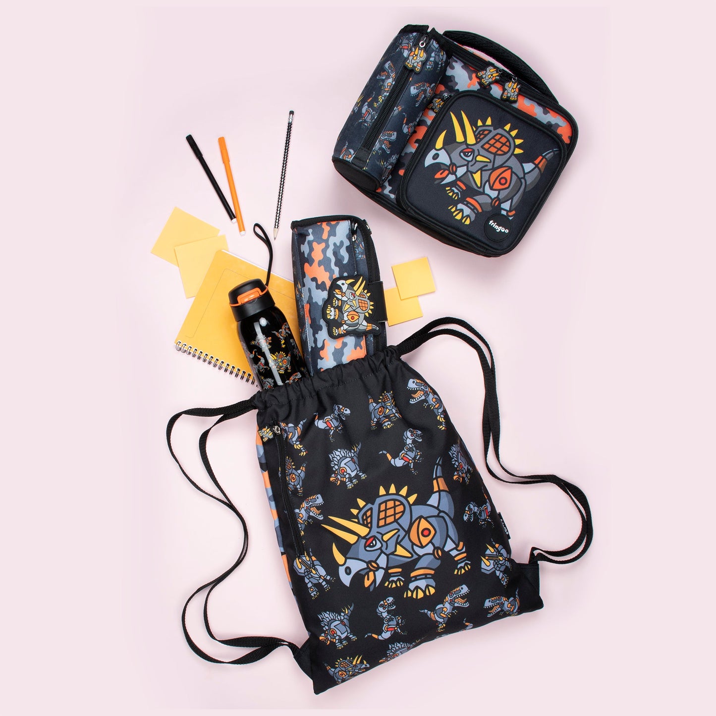 Square Sac repas – dinosaure Robot