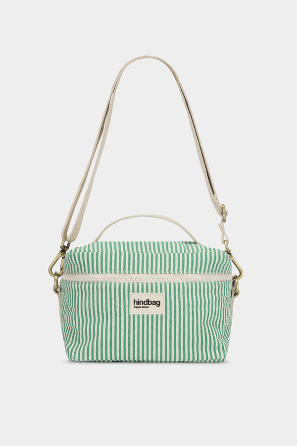 Igor Striped Green Lunch Bag