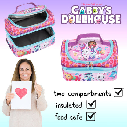 Gabby's Dollhouse Multi Lunch Bag