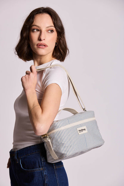 Lunch bag Igor Rayures bleu