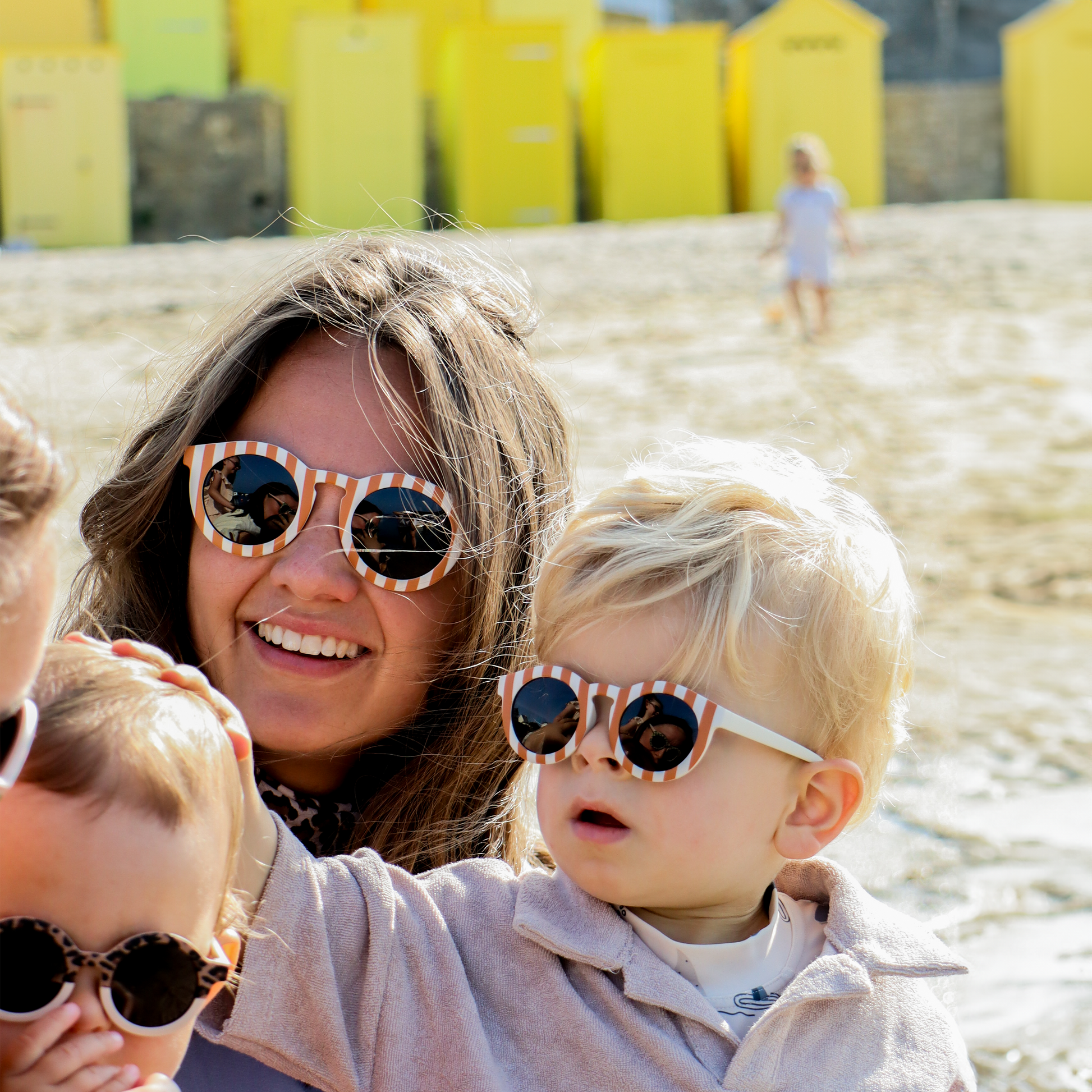 Lunettes de soleil Adulte Hop'Pop – Matchy Rayé
