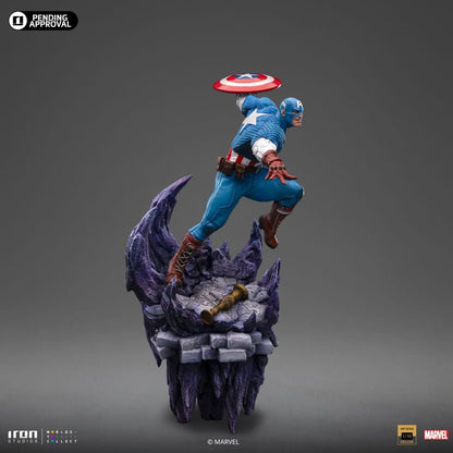 Statue Captain America Deluxe - Infinity Gauntlet Diorama - BDS Art Scale 1/10 - Marvel Comics