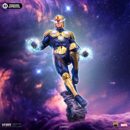 Statue Nova Deluxe - Infinity Gauntlet Diorama - BDS Art Scale 1/10 - Avengers