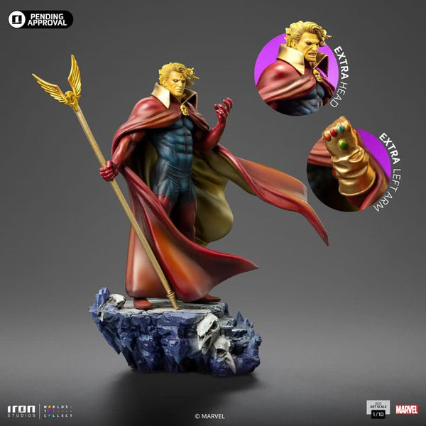 Adam Warlock Statue - Infinity Gauntlet Diorama - Art Scale 1/10 - Marvel Comics