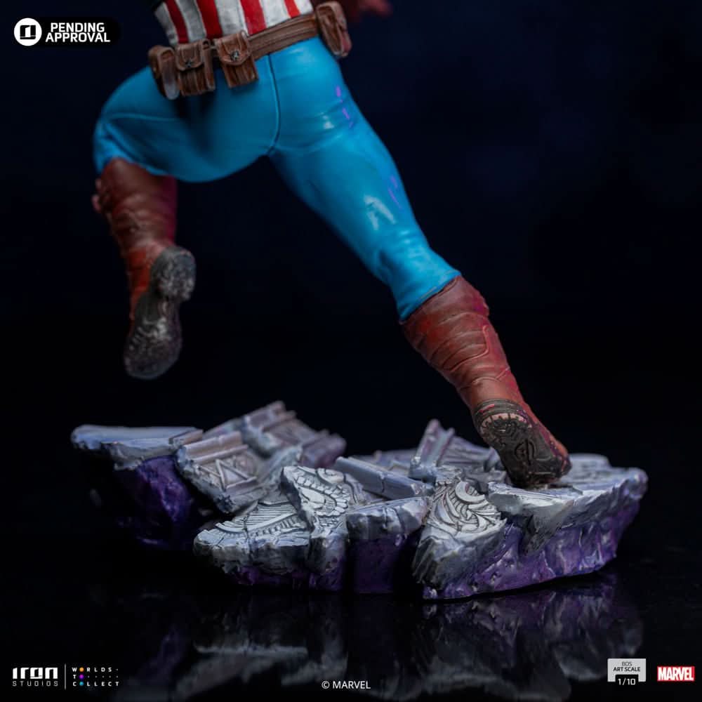 Statue Captain America - Infinity Gauntlet Diorama - BDS Art Scale 1/10 - Marvel Comics