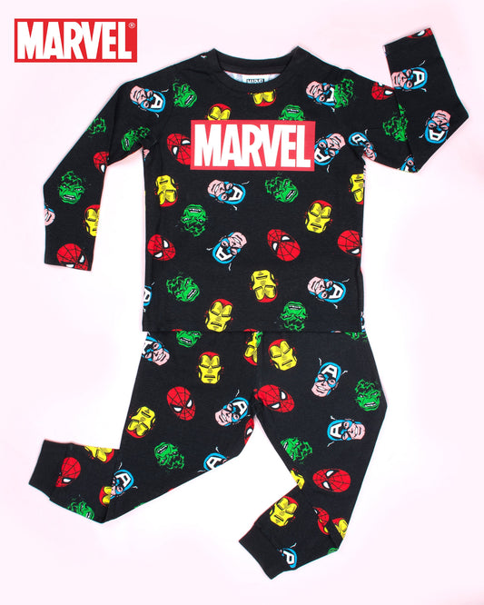 MARVEL Kids Pyjamas - Black