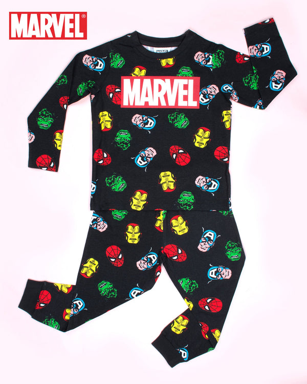MARVEL Kids Pyjamas - Black