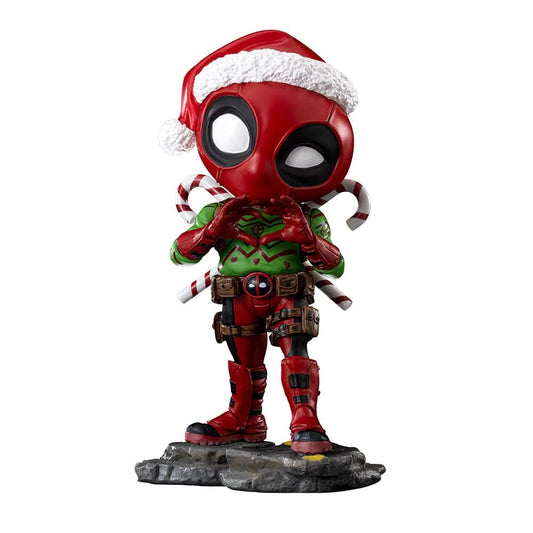Deadpool Statue (Holidays Version) - Marvel Comics - Minico - Iron Studios