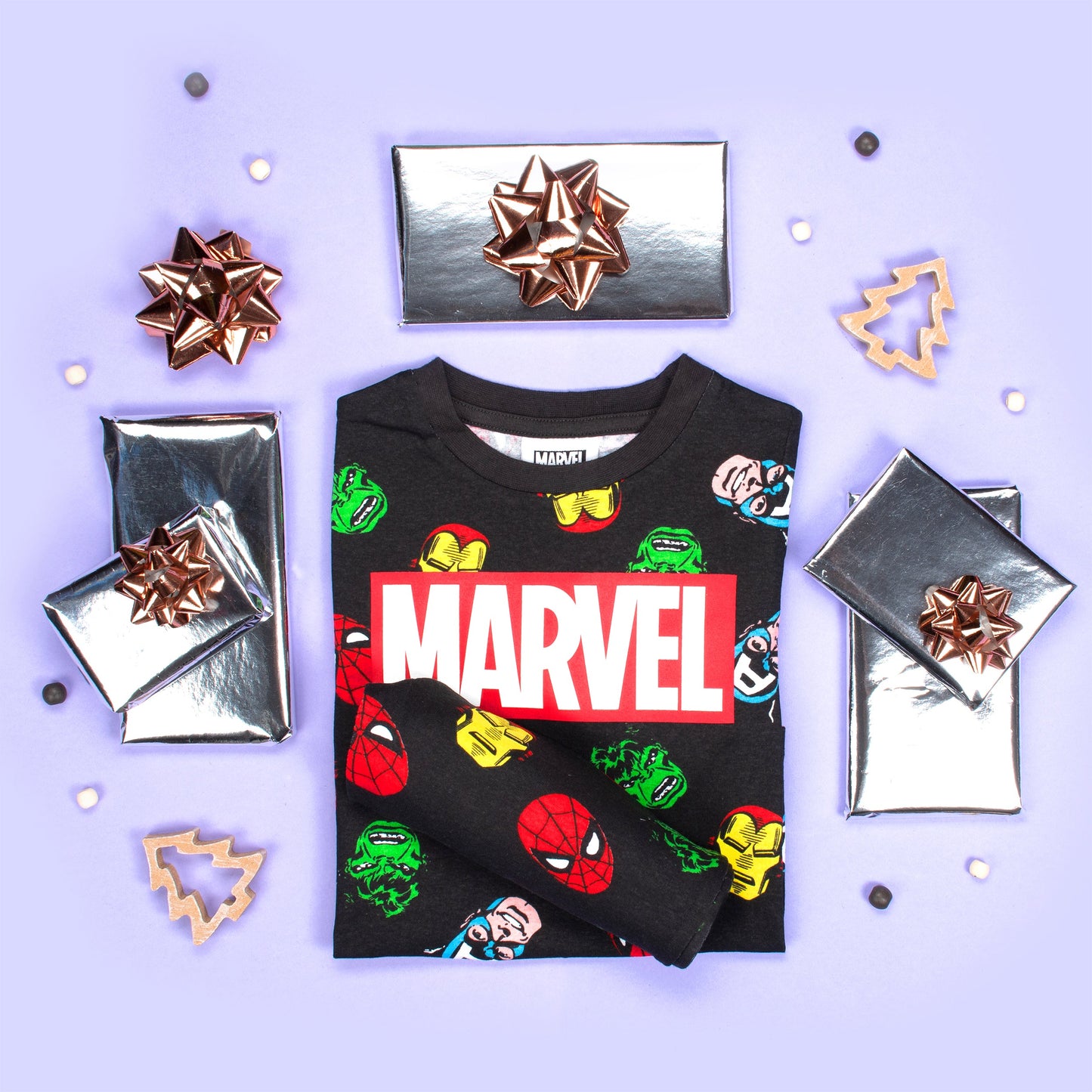 MARVEL Kids Pyjamas - Black