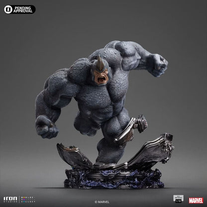 Rhino Statue - Spider-Man vs. Villains Diorama - BDS Art Scale 1/10 - Iron Studios