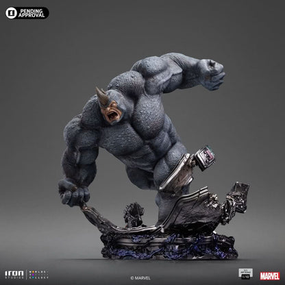 Rhino Statue - Spider-Man vs. Villains Diorama - BDS Art Scale 1/10 - Iron Studios