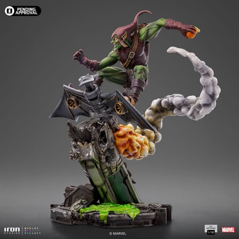 Green Goblin Statue - Spider-man vs Villains Diorama - BDS Art Scale 1/10 - Iron Studios