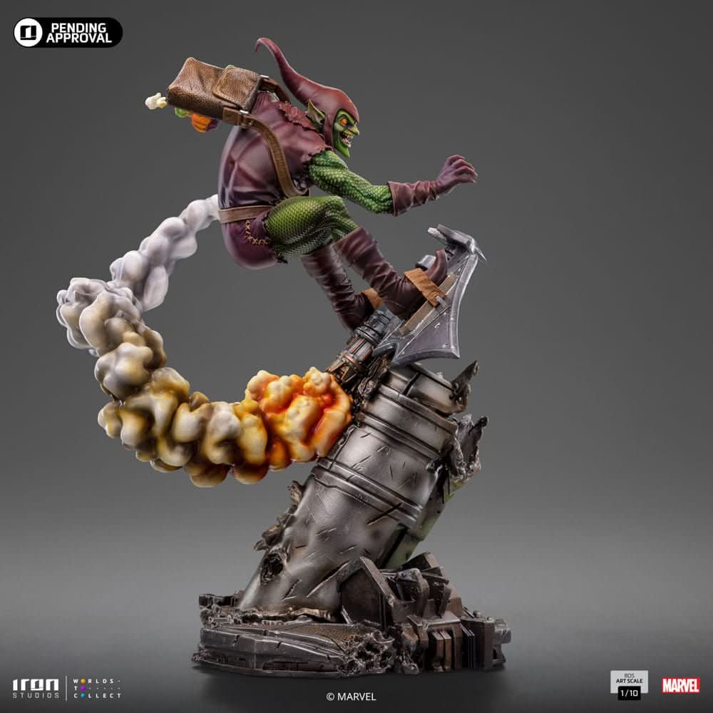 Green Goblin Statue - Spider-man vs Villains Diorama - BDS Art Scale 1/10 - Iron Studios