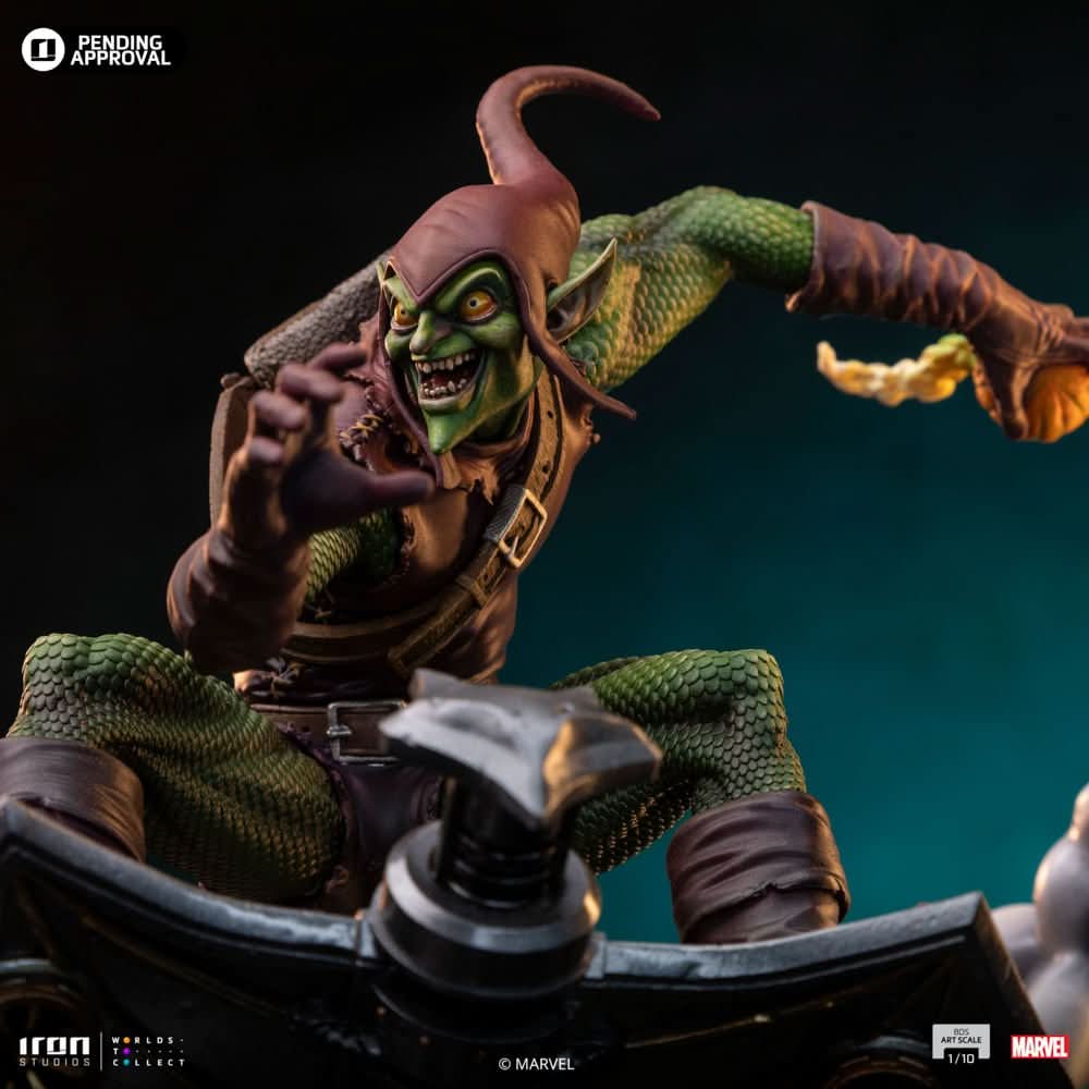 Green Goblin Statue - Spider-man vs Villains Diorama - BDS Art Scale 1/10 - Iron Studios