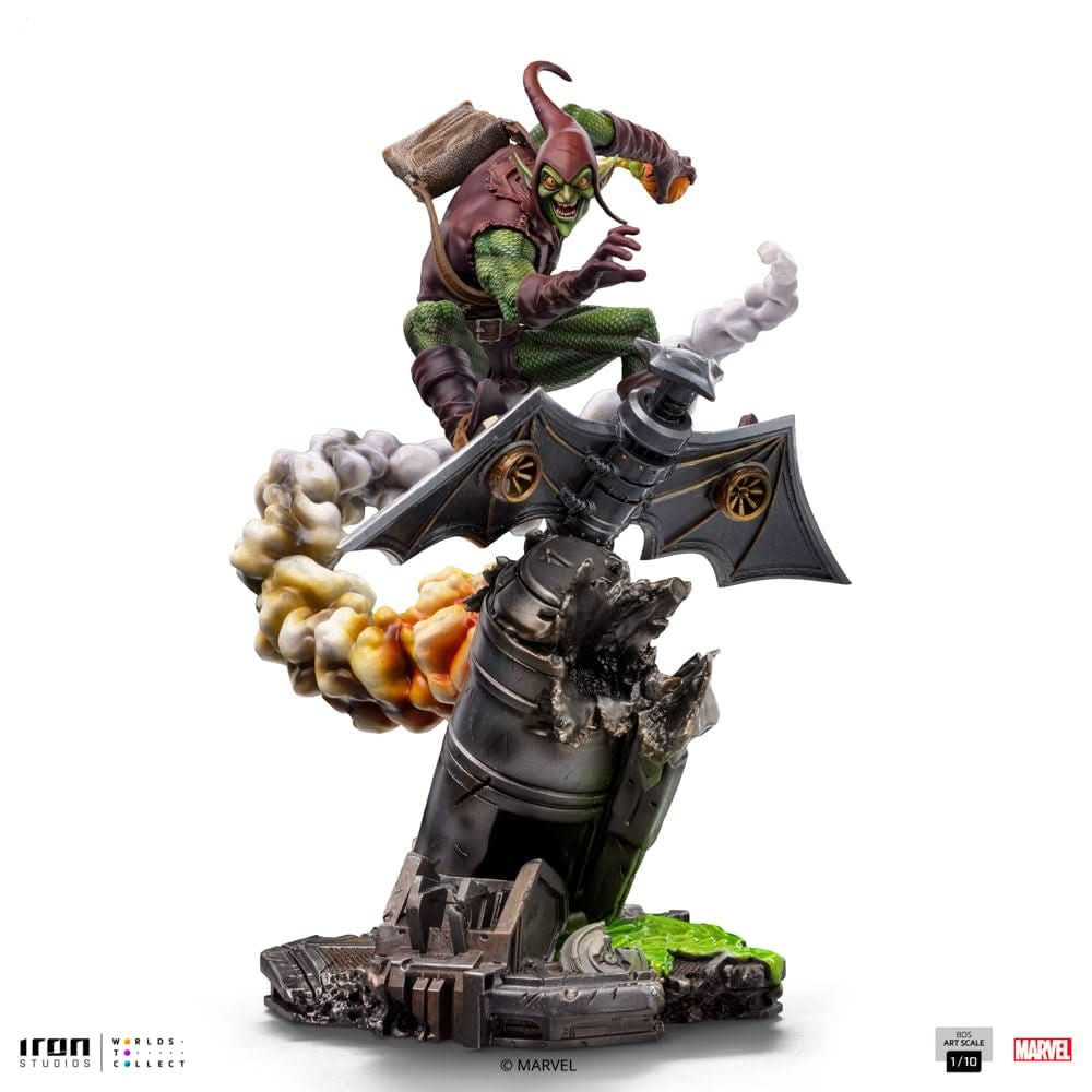 Green Goblin Statue - Spider-man vs Villains Diorama - BDS Art Scale 1/10 - Iron Studios