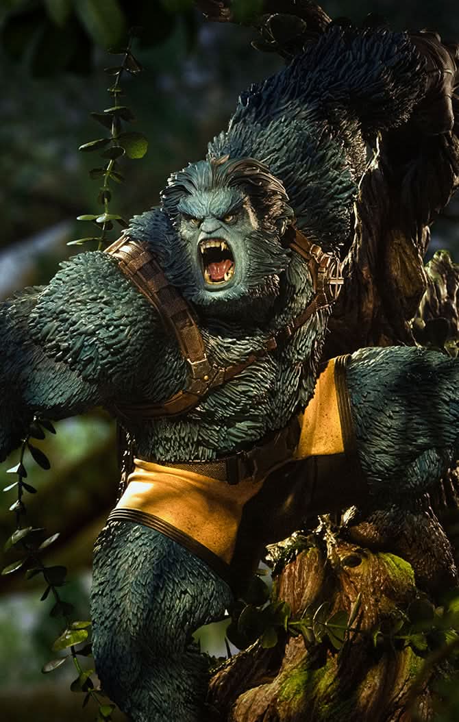 Beast Statue - X-Men - Legacy Replica 1/4 - Iron Studios