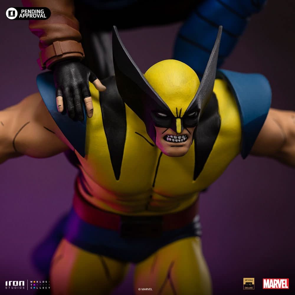 Gambit and Wolverine Statue - X-Men 97 - Art Scale 1/10 - Iron Studios