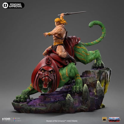 He-Man and Battle Cat Statue - Masters of the Universe - Art Scale 1/10 - Iron Studios