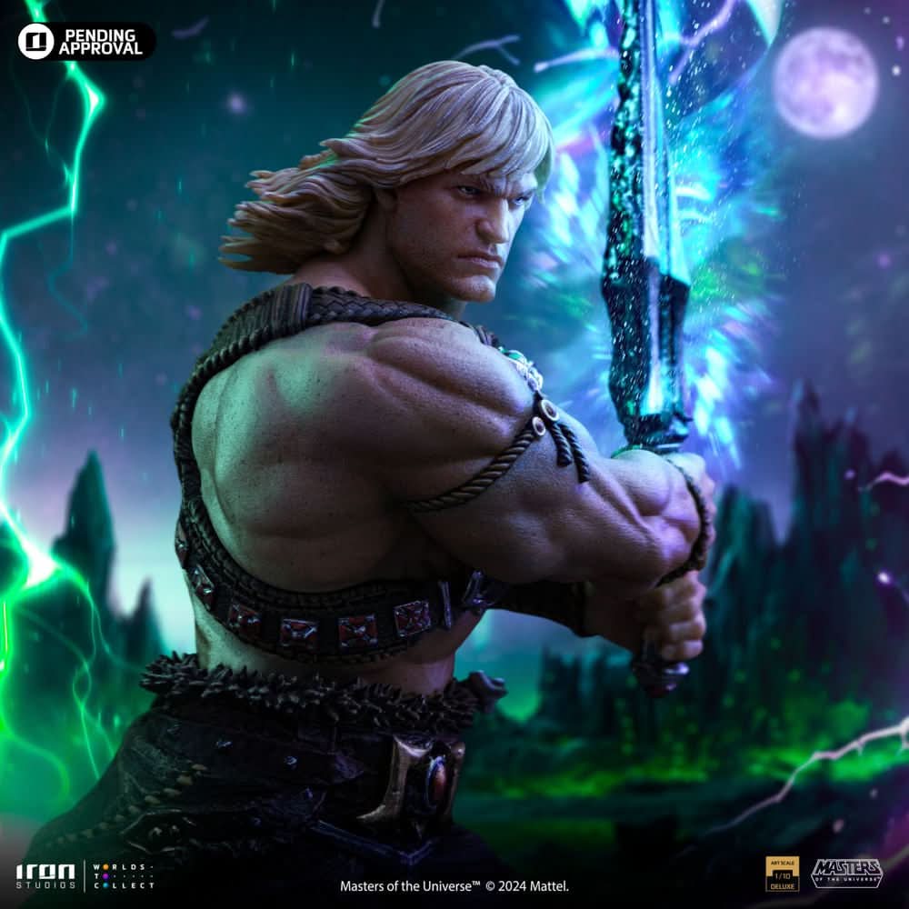 He-Man Unleashed Statue - Masters of the Universe - Art Scale 1/10 - Iron Studios