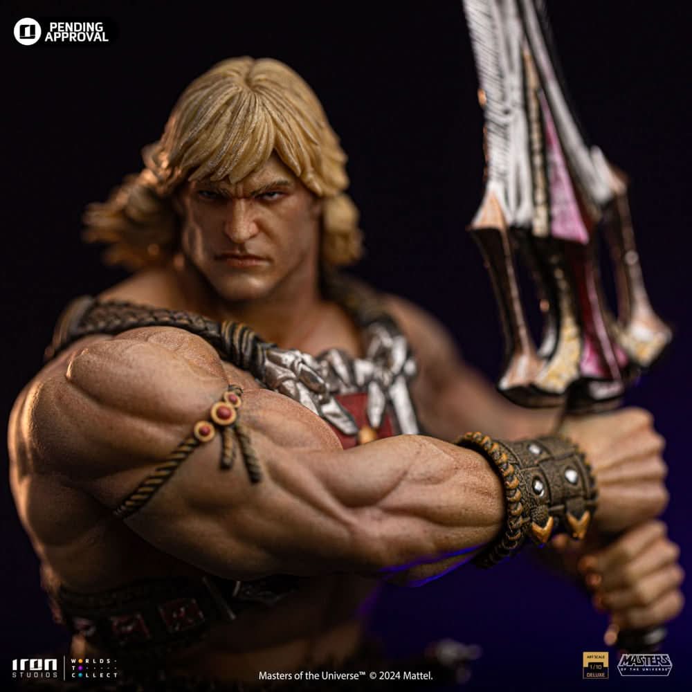 He-Man Unleashed Statue - Masters of the Universe - Art Scale 1/10 - Iron Studios