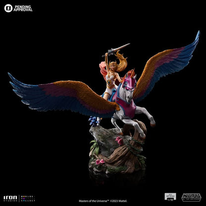 She-Ra and Swift Wind Statue - Masters of the Universe - Art Scale 1/1/10 - Iron Studios