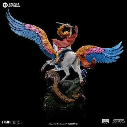 She-Ra and Swift Wind Statue - Masters of the Universe - Art Scale 1/1/10 - Iron Studios