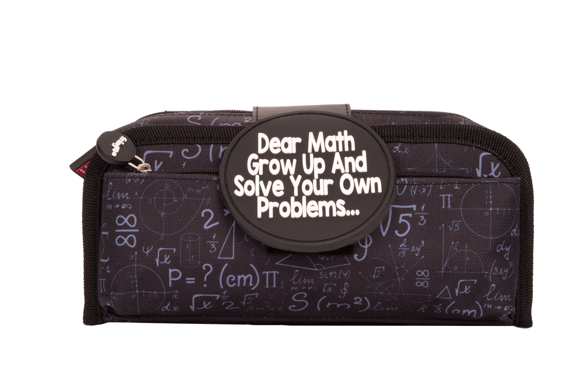 Trousse scolaire – Silicone Patch Dear Math