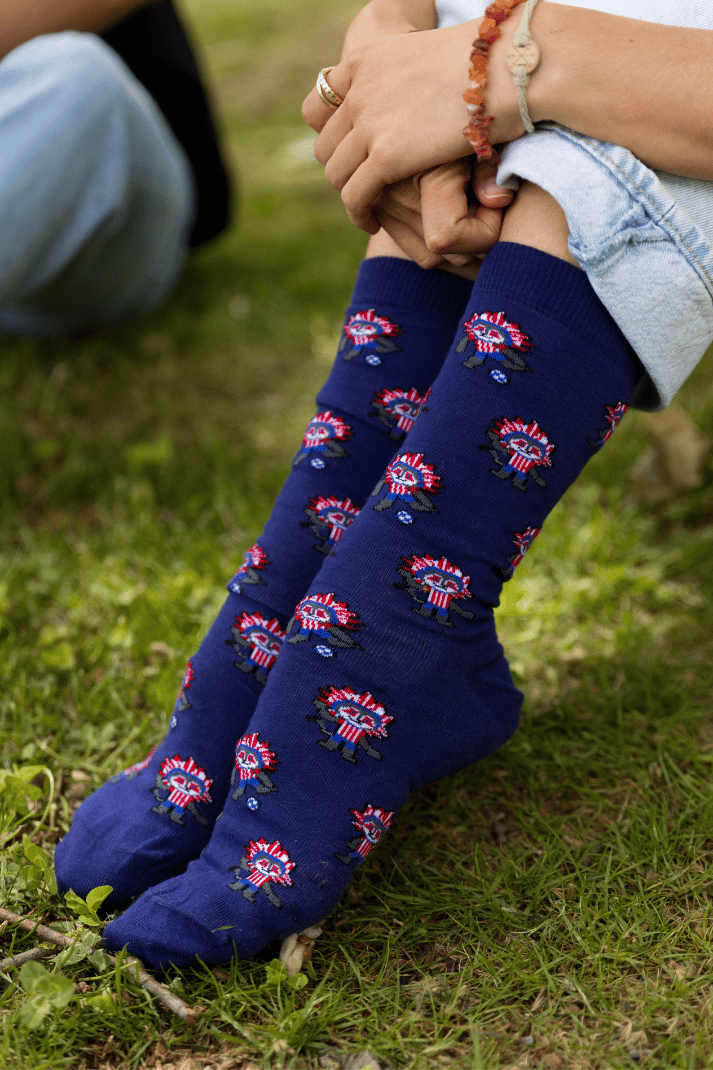 Chaussettes Atlético de Madrid « Indi » – Bleu Marine