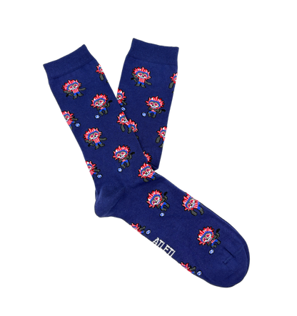 Chaussettes Atlético de Madrid « Indi » – Bleu Marine - Chulé