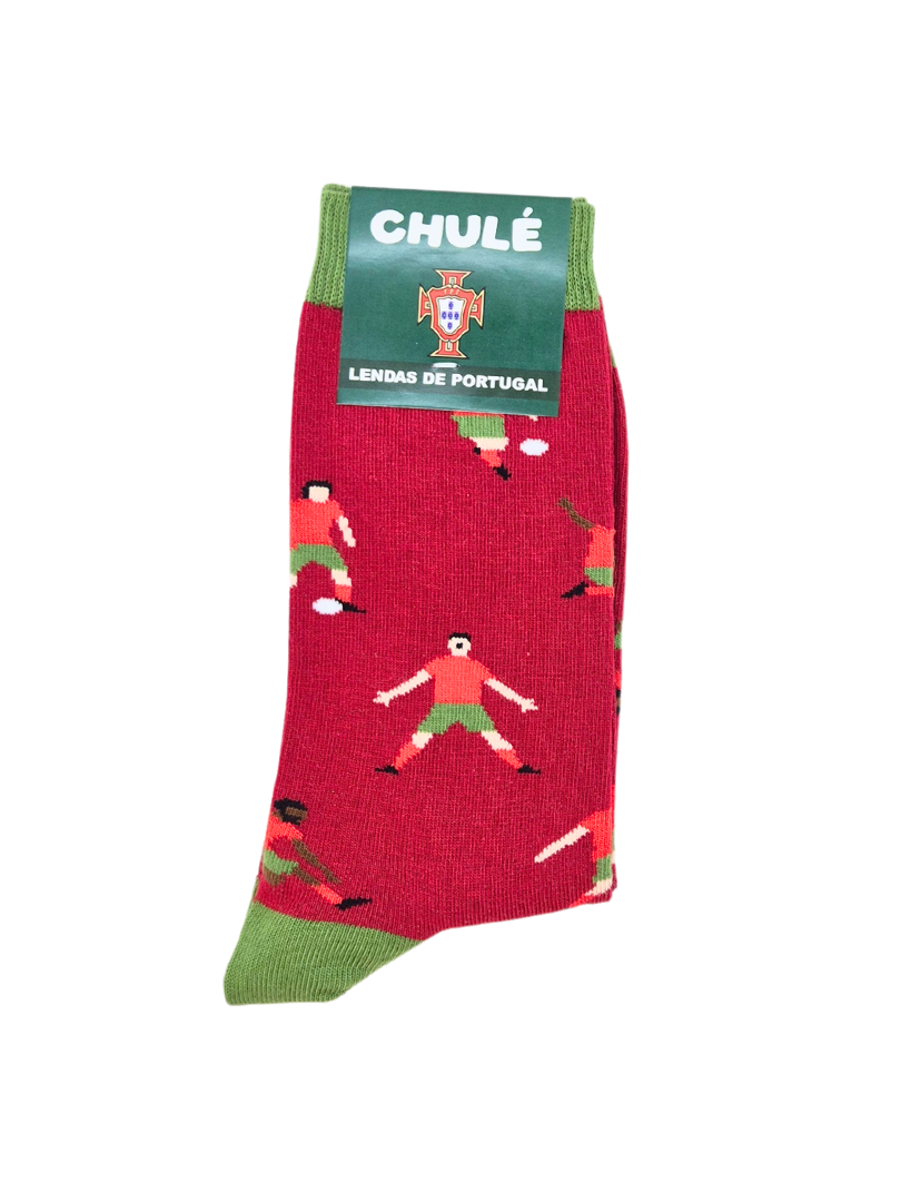 Chaussettes Portugal FPF « Légendes du Portugal » - Chulé