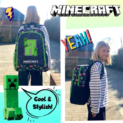 Minecraft enfant Sac à dos — sac à dos scolaire officiel