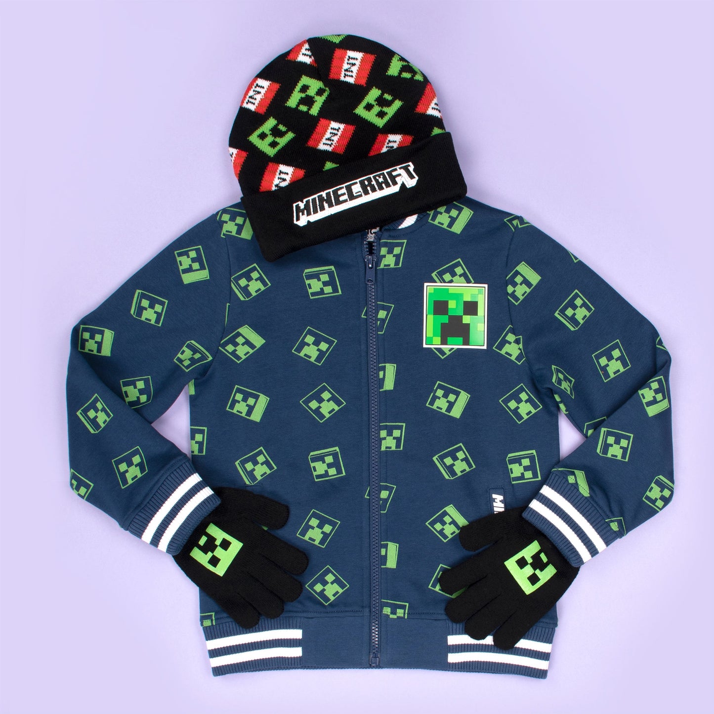 Minecraft Baseball Jacket