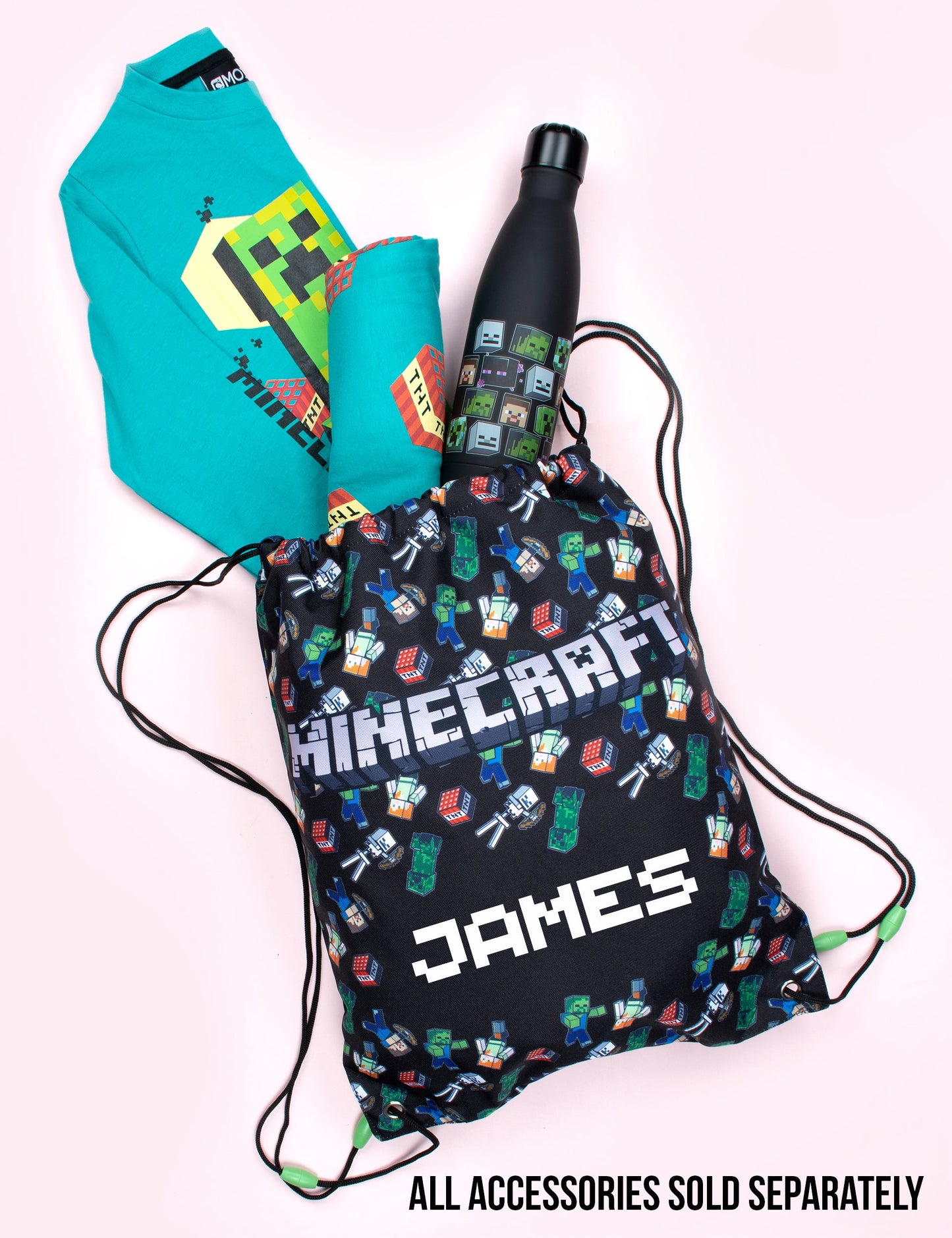 Minecraft Pyjamas – bleu