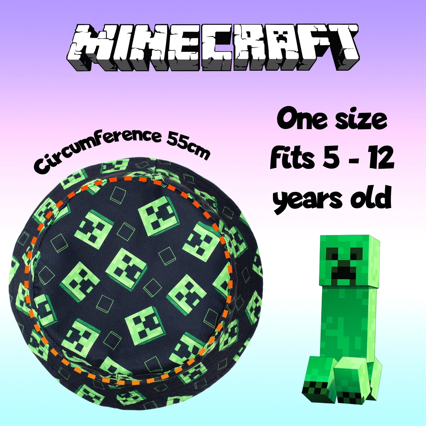 Minecraft Bucket Hat