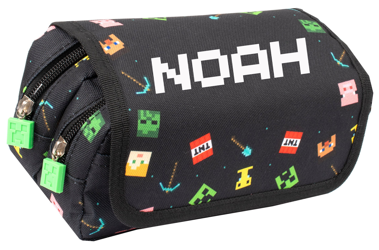 Trousse Personnalisée - Minecraft Noir