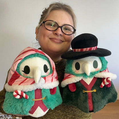 Duo Mini Squishable – Docteur et Infirmière de la Peste – Menthe Poivrée