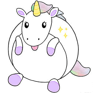 Mini Squishable Baby Unicorn
