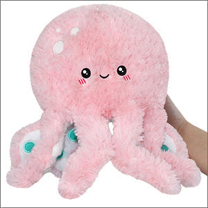 Peluche Mini Squishable – Pieuvre Kawaii