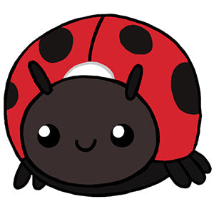 Peluche Mini Squishable – Coccinelle