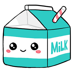 Peluche Mini Comfort Food – Brique de Lait